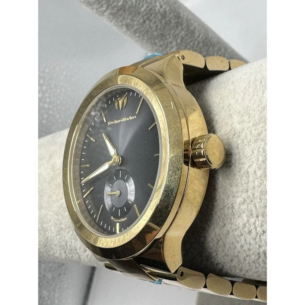TechnoMarine TM-117023 Moon Sun‎ New Battery Mens Watch 44MM 5.75